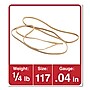 Boxed Rubber Bands , Size 117 , 1/4-lb. Box~#|#~D4FE38E0-299B-418B-A1DFDEEEF901CCF6_sc7