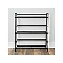 Advantus FlipShelf 3-Shelf Steel Rack, 30.5" x 26.75" x 12", Black (38703)~#|#~D4FF9500-3336-421B-8DACE61BDB558C95_sc7