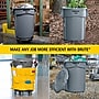 Rubbermaid Commercial Products Brute Resin Recycling Container, 32 Gallon, Blue (FG263273BLUE)~#|#~D50017BF-D04D-42AE-AB641F8AD048C648_sc7
