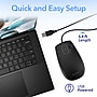 Delton M41 Ambidextrous Optical USB Mouse, Black (DMSWM41-U)~#|#~D52A9527-5692-4B97-A3D9B0B78145089B_sc7