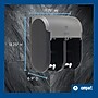 Georgia-Pacific Compact 4-Roll Quad Coreless Toilet Paper Dispenser, Silver (56746A)~#|#~D52DCDC3-1E9B-48D6-BA4AAA26EA8344AE_sc7