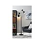 Adesso Oscar 68" Antique Brass/Black Metal Floor Lamp with 2 Cone Shades (4285-01)~#|#~D5434991-B109-4459-BD38E28E497EFB2E_sc7