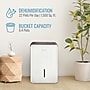 Keystone Energy Star 22-Pint Portable Dehumidifier, Covers up to 1,500 sq. ft., White (KSTAD224F)~#|#~D54CDC30-B33B-4C03-B01BCB88FD16166D_sc7