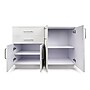 Viva Comfort 36.32"H x 48"W Exam Room Medical Cabinet, 4-Doors, 2-Drawers, Gray (ADI902-B-48-N-GRY)~#|#~D5532E77-B1BF-4435-AB51DC36C8B72DD9_sc7