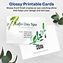 Avery Integrated Cards, 3.5" x 5", Glossy White, 200/Box (95273)~#|#~D566EA55-8BF0-4E0B-90AFE62FFA26E3FE_sc7