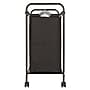 Household Essentials 4-Section Rolling Laundry Sorter, Polyester, Black (HE1112)~#|#~D57402B9-0352-4A6D-98FCC820EA28C917_sc7