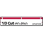 Avery TrueBlock Laser/Inkjet File Folder Labels, 2/3" x 3-7/16", White/Red, 1,500 Labels/Pack (5066)~#|#~D576552A-0D92-41C4-AA619D41BB6E8DC6_sc7