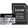 Lexar Professional Silver Plus 256MB microSDXC Memory Card with Adapter, Class 10, UHS-I, V30 (LMSSIPL256G-BNANU)~#|#~D576624E-B039-4CAA-BF29B7AE962E1300_sc7