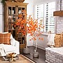 Nearly Natural 5' Autumn Paper Birch Artificial Fall Tree (T4746)~#|#~D5862848-3D0D-4E31-A688FFE3E5D803FC_sc7