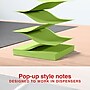 Staples Pop-up Ultra Sticky Notes, 3" x 3", Summer Breeze Collection, 100 Sheets/Pad, 24 Pads/Pack (ST62894)~#|#~D58AB9EE-910F-4324-99C8D9D38E7188C2_sc7