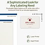 Avery Dissolvable Rectangle Multipurpose Labels, 5" x 8-1/8", Off-white, 50/Pack (94259)~#|#~D59EF725-3983-4CF5-AC0BD653FDAD539B_sc7