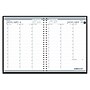 2027 House of Doolittle 8.5" x 11" Weekly Appointment Book, Faux Leather Cover, Black/Blue (27202-27)~#|#~D5C088BE-52B9-40A0-814464EEB899BDA2_sc7
