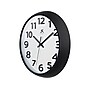 Infinity Instruments Wall Clock, 10.75"Dia. (20296BK-WH)~#|#~D5CC394D-2ABC-4C44-8EA84CCED6D80DEE_sc7