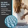 DMI Twin Extra Long Size Mattress Pad, Blue, 36" x 2" x 78" (552-7948-0050)~#|#~D5D67FC0-108E-4B79-98FFF6A82B8DEA4D_sc7
