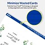 Avery Integrated Cards, 1-7/16" x 3.75", Matte White, 300/Box (95289)~#|#~D5E8EC51-8424-4783-A78D31E61BE6D964_sc7