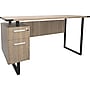 Safco Mirella SOHO 62"W Desk with Built-In Pedestal, Sand Dune (5513SDD)~#|#~D5EB5F3D-797B-4EE1-98D582B9FA511DB7_sc7