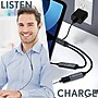 Delton 15EC Wired Earbuds & 2-in-1 USB-C Splitter Adapter Bundle, Black (DWH15ECKT1)~#|#~D5FC0669-8507-435D-B68831A245EDD570_sc7