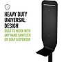 Alpine Industries Universal Floor Stand Hand Soap and Sanitizer Dispenser, Black (430-STAND-BLK)~#|#~D60B567B-8725-45D7-AFBC88E5D0410479_sc7