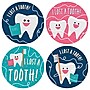 Barker Creek Lost a Tooth Stickers/Badges, 2.37″ Dia., Multicolored, 32/Pack (3200)~#|#~D6150003-2656-432A-B20906D6BFC5A01D_sc7
