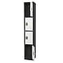AdirOffice 72" 4-Tier Black and White Storage Locker (ADI629-204-B-W)~#|#~D61E4A49-09B2-4146-AA3F0C28C385CDE7_sc7