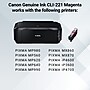 Canon 221 Magenta Standard Yield Ink Cartridge   (2948B001)~#|#~D62843CD-8BAA-4189-8E89F0D8C87769B7_sc7