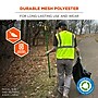 GloWear 8205HL-ECO High Visibility Sleeveless Vest, ANSI Type R Class 2, Lime, S/M, (21983)~#|#~D62E8DB6-1BD7-4249-809D183C6E6B41F9_sc7