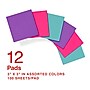 Staples Pop-up Notes, 3" x 3", Berry Blast Collection, 100 Sheet/Pad, 12 Pads/Pack (52225)~#|#~D63B7F34-85C8-4A58-9DE40660AFE9B63C_sc7