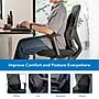 Mount-It! Ergo Collection Memory Foam Lumbar Support, Black (MI-1107)~#|#~D66057C4-6CFD-4BE9-B4D82F16C4516E39_sc7