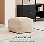 Anji Mountain Cherokee Tawny Fabric Rectangular Pouf Ottoman (AMBPF002-2014)~#|#~D672CAB2-01EB-4958-93FBAEF7B5EE4606_sc7
