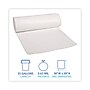 Boardwalk Repro Low-Density Can Liners, 55 gal, 0.63 mil, 38 x 58, White, 10 Bags/Roll, 10 Rolls/Carton~#|#~D694F8C8-6E90-4E72-BBACFBB4BD7F7060_sc7