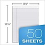 TOPS Prism Notepad, 8.5" x 11.75", Wide Ruled, Assorted, 50 Sheets/Pad, 6 Pads/Pack (TOP63116)~#|#~D696FC46-8D25-45ED-A5B41CA54A8C2FD9_sc7