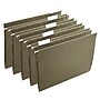 Staples® 100% Recycled Hanging File Folders, Letter, 1/5-Cut Tab, Letter Size, Standard Green, 25/Box (ST116764)~#|#~D6BA0D63-EE7A-4C92-BD39116B36E58B97_sc7
