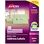 Avery Easy Peel Laser Address Labels, 1" x 4", Clear, 1,000 Labels/Box (5661)~#|#~D6C4BFB3-AF54-4870-89328BCE28D09135_sc7