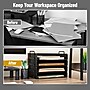 Mind Reader 4-Compartment Stackable Plastic Desk Tray, Black (DANSTACK4-BLK)~#|#~D6E77DC9-551D-4DB3-A482282E68D6D398_sc7