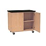 Diversified Woodcrafts Micro-Charge Station Wood Veneer Table with Storage (4741K)~#|#~D6F40AB9-9C3D-4250-BFBC96E8078D6555_sc7