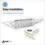 AdirOffice Steel Blueprint Hanging Wall File Rack, White (617-WHI)~#|#~D6FC66EE-5896-4896-A2288A1C4BED4CCD_sc7