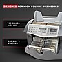Cassida Advantec HD Bill Counter, Gray (75UM)~#|#~D6FF80BC-027C-484D-90EC7B7FA340A274_sc7