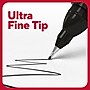 TRU RED™ Pen Permanent Markers, Ultra Fine Tip, Black, 12/Pack (TR54534)~#|#~D71BB11C-1219-4104-9E900613F7F85198_sc7