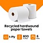 Coastwide Professional™ Recycled Hardwound Paper Towels, 1-Ply, 800 ft./Roll, 6 Rolls/Carton (CW20182)~#|#~D7248CBA-EDA1-4A18-913CD60D4DF1F6D3_sc7