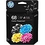 HP 68 Black/Tri-Color Standard Ink Cartridges 2/Pack, Works with Envy 6100e, 6500e Series (6L6S2TN)~#|#~D73CFFFA-FF08-4131-AC91B4DBB7F7DBFD_sc7