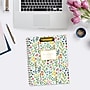 2026-2027 Blue Sky Day Designer Flower Clip 8" x 11" Academic Year Weekly & Monthly Planner, Plastic Cover (157627)~#|#~D73DFD4C-5576-48A4-BE5962D77DE410A1_sc7
