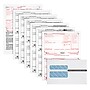 Adams 2026 W-2 Tax Form Kit with Envelopes, 6-Part, Copy A, B, C, D, 1, 2, 50/Pack (LW2625Q)~#|#~D73F3629-B19A-4439-91137F1BC58B7B49_sc7
