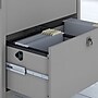 Bush Furniture Salinas 60"W L Shaped Desk with Hutch, Lateral File Cabinet and 5 Shelf Bookcase, Cape Cod Gray (SAL007CG)~#|#~D750B681-3026-4C7E-B0E00F6CA2A121A1_sc7