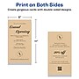 Avery Integrated Cards, 6" x 11", Matte Kraft Brown, 50/Box (95280)~#|#~D79C8631-D0D8-461C-9517CBC5ED7B8624_sc7