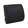 Mind Reader Memory Foam Ergonomic Lower Back Cushion Office Chair Support, Black (BACKFOAM-BLK)~#|#~D7BC12E2-F08E-4D6C-91D00C9A4840327D_sc7