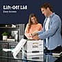 Bankers Box Stor/File 59% Recycled Corrugated File Box Lift Off Lid, Letter/Legal Size, White/Blue, 12/Carton (00703)~#|#~D7C42586-86B4-4DE9-9DFD9DFE962B957C_sc7