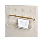 Russell+Hazel 5.25" x 12.5" Pegboard Shelf, Clear/Gold (69146)~#|#~D7E7A8EF-F18F-492A-BE7A610A16F17E8E_sc7