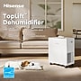 Hisense 50-Pint Portable Dehumidifier, 3-Speed, Covers up to 4500 sq. ft., White (ALDH50KP26)~#|#~D7EAA714-7888-40B7-A0F4A82804050BCA_sc7