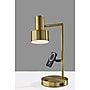 Adesso Rowe Supercharger Incandescent Desk, 19"H, Antique Brass (2606-21)~#|#~D7F6C1EA-A41D-493C-9CD790F2E9FA7E32_sc7