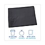 Boardwalk Linear Low Density Industrial Can Liners, 60 gal, 1.1 mil, 38 x 58, Gray, 100/Carton~#|#~D8202126-28A2-4E09-919DFA0060C665B6_sc7